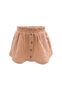 maximo® - GOTS MINI GIRL-Rock,  Musselinstoff - beigemeliert