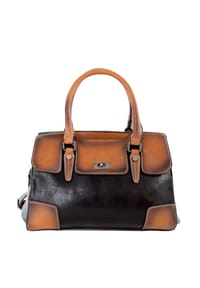 HARPA - Henkeltasche LIORA im klassischen Vintage-Look - bahia beige