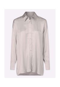 heine - Longbluse - hellgrau