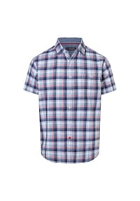 TIMEZONE - Freizeithemd, Kurzarm, Kent, für Herren - 03090 BLUE WHITE