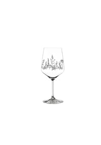Nachtmann - Tattoo Wein/Spritzglas Botanical Black, 2er Set, Kristallglas, 630 ml - Transparent