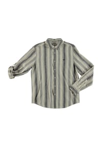 MUSTANG® - Freizeithemd, Regular Fit, Langarm, Button-Down-Kragen, für Herren - 12850 BEIGE STRIPE