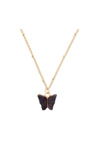 heideman - Kette mit Anhänger Papilio goldfarben onyx - goldfarben