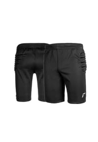 reusch - Torwarthose GK Training Short Junior mit eingenähtem Polster - black / silver