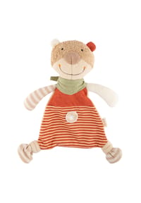 sigikid® - Schnuffeltuch Bär Baby Geschenk ,  für Babys und Kleinkinder - braun