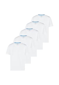 Redmond - T-Shirt 5er Pack Basic - Dunkelblau