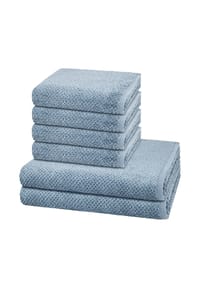 Cawö 4 X Handtuch 2 X Duschtuch im Set Pure - Pure - Beige