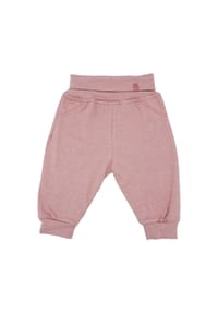 maximo® - BABY-Pumphose, Ringeljersey Jerseyfutter - altrosameliert-rehbraun