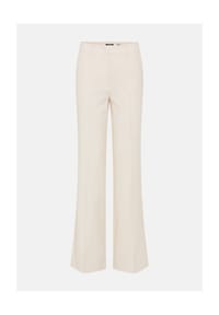 olsen - Hose mit weitem Bein - Linen Beige