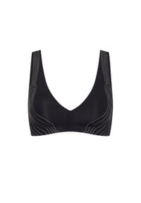 sloggi - Zero Feel Bustier, uni, nahtlos, für Damen - BLACK