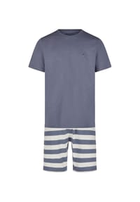 Phil & Co. Berlin - Pyjama Shorty - slub-streifen