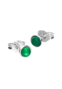 OSTSEE-SCHMUCK® - Ohrstecker , Classic 4 mm , Silber 925/000 - silber