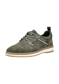 MUSTANG® - Lederimitat Halbschuhe - Military
