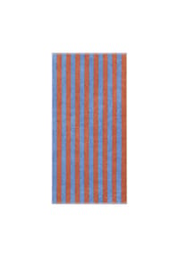 Cawö Handtücher Bold Streifen 6277 blau/terra - 13 - BOLD - blau