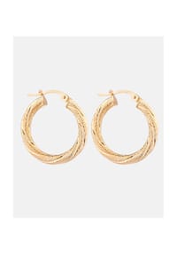 VANLERÉ - Creolen, 375 Gelbgold - gold
