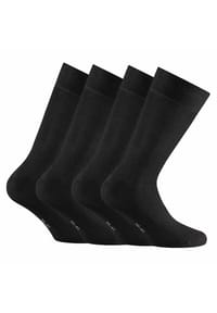 Rohner Advanced Socks - Unisex Socken, 4er Pack - Bambus, Kurzsocken - Beige