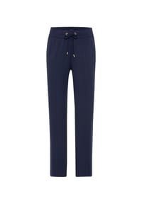 olsen - Hose im Cropped-Style mit Tunnelzug und Bindeband - Ink Blue