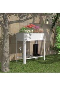 blumenständer wohnung Lumaland Blumenständer aus Bambus - 30 x 30 x 35,5 cm