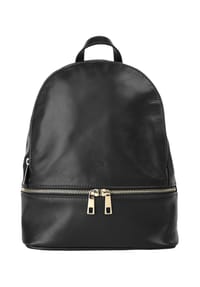 piké - Rucksack Echt Leder, Made In Italy - braun