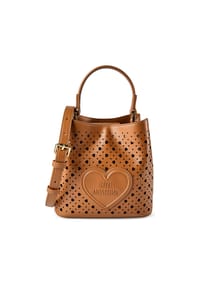 LOVE MOSCHINO Basket Laminated - Basket Laminated Schultertasche 22 cm - black