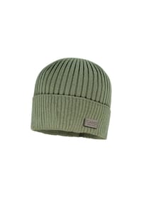 CAPO - Strickmütze, Wolle Rippstrick - navy
