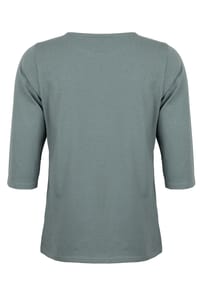 ROADSIGN Australia Damen Langarmshirt Aus Baumwolle - Bequem Mit 3/4-Arm & U-Boot-Ausschnitt