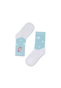 koaa - Peppa Wutz Winter Time – Socken - Blau