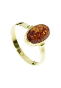 OSTSEE-SCHMUCK® - Ring , Classic 11 x 7 mm , Gold 333/000 - gold