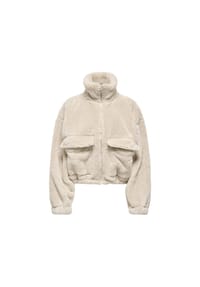 ONLY® - Teddy Jacke "Anna Contact", für Damen - 189959 STONE