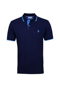 U.S. POLO ASSN. - Poloshirt Fashion Kurzarmshirt - dunkelblau