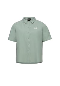 Jack Wolfskin - Hemdbluse, Knopfleiste, für Damen - GREEN ZINNIA