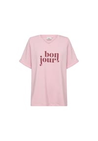 Wasabi CONCEPT - T-Shirt Sabina 71, V-Ausschnitt, für Damen - 4120 ROSE