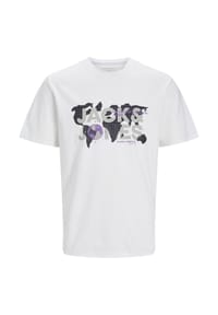 JACK & JONES - T-Shirt Dust Tee T-Shirt mit Logoprint - 175876 NAVY BLAZE