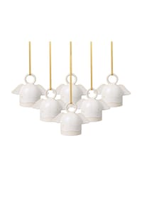 like. by Villeroy & Boch - Ornamente Engel Winter Glow 6er Set beige - beige