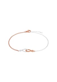 amor - Damen Armband, 925er Silber - bicolor