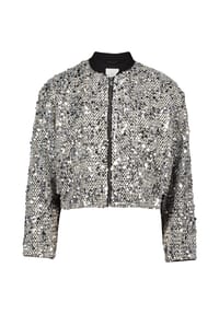 BETTY & CO - Blouson mit Pailletten - Black/Silver