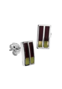 OSTSEE-SCHMUCK® - Ohrstecker , Amelie , Silber 925/000 - silber