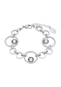s.Oliver - Damen Armband, Edelstahl - silber