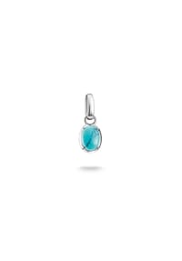 Thomas Sabo - Charm-Anhänger Geburtsstein Dezember Connect - silber, türkis
