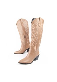 NYREX - Absatzstiefel Botarey Beige - beige