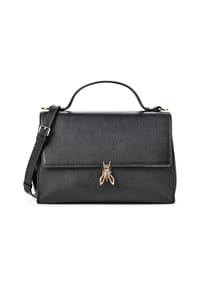 PATRIZIA PEPE - Handtasche Leder 28 cm - hot brown