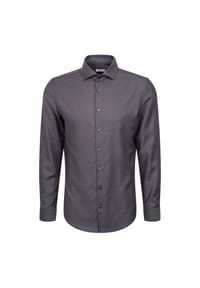 seidensticker - Business Hemd Schwarze Rose - Dark Grey (0037)