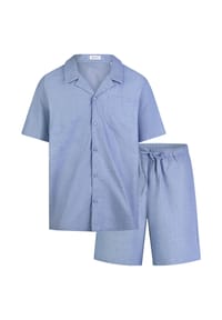 seidensticker - Pyjama Classic Fil a Fil - Nightblue