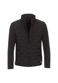 CASAMODA - Herren Materialmixjacke uni - Schwarz