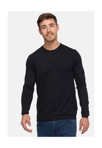 JEFF - Strickpullover Greyson - Black