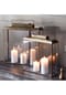 LOBERON Laterne 2er Set Estrelle bronze Bild 2
