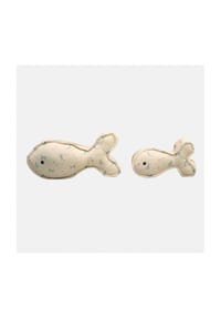 LOBERON - Kissen 2er Set Oceravia beige/blau - 