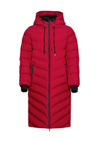 Street One - Steppmantel, Kapuze, für Damen - 11359  CARPET RED
