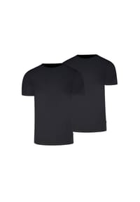 Levi's® - Herren T-Shirts, 2er Pack - Solid Crew 2P, Rundhals, Cotton Stretch - 001  WHITE