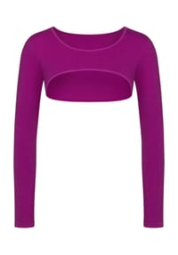 sloggi - Ever Infused Unterhemd, Bolero-Design, cropped, für Damen - APRICOT BRANDY